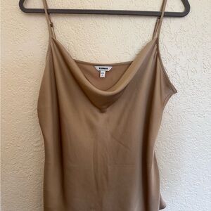 Express Camel Cowl Neck Camisole